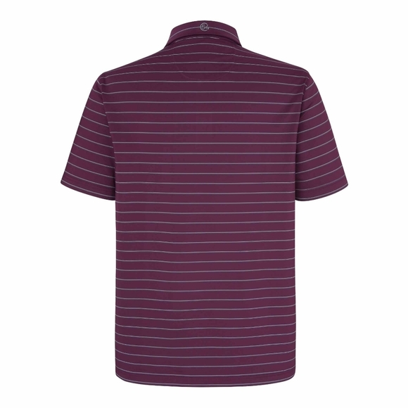 Chase 54 Men's Notion Striped Golf Polo Small - Picture 2 of 12